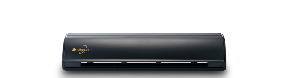 Silhouette CAMEO 5α PLUS cutting machine front view with lid closed