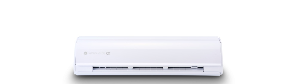 Silhouette Cameo 5α cutting machine front view with lid closed