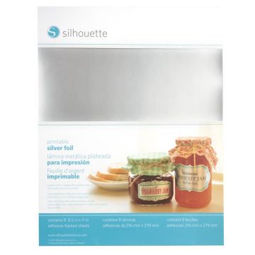 Sticker Sheets - Silver Foil