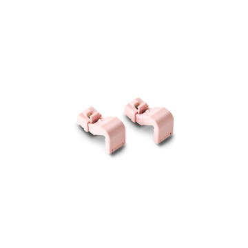 Support Rollers Set – Matte Pink