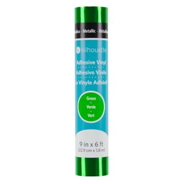 Metallic Vinyl - 9-Inch Green