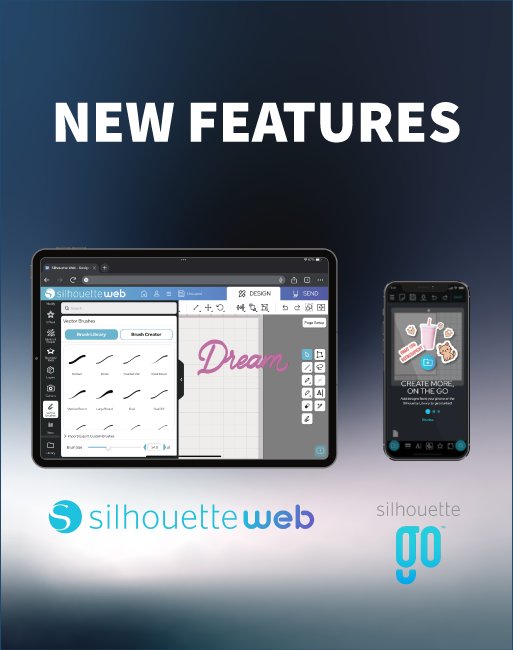 NEW- SILHOUETTE WEB & SILHOUETTE GO