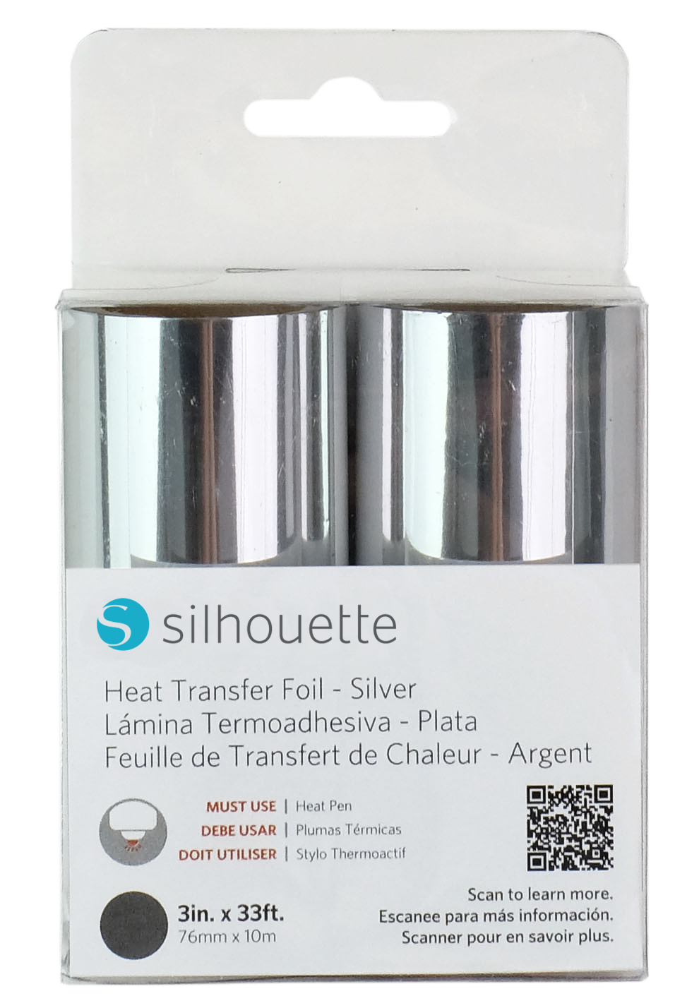 Heat Transfer Foil Silver