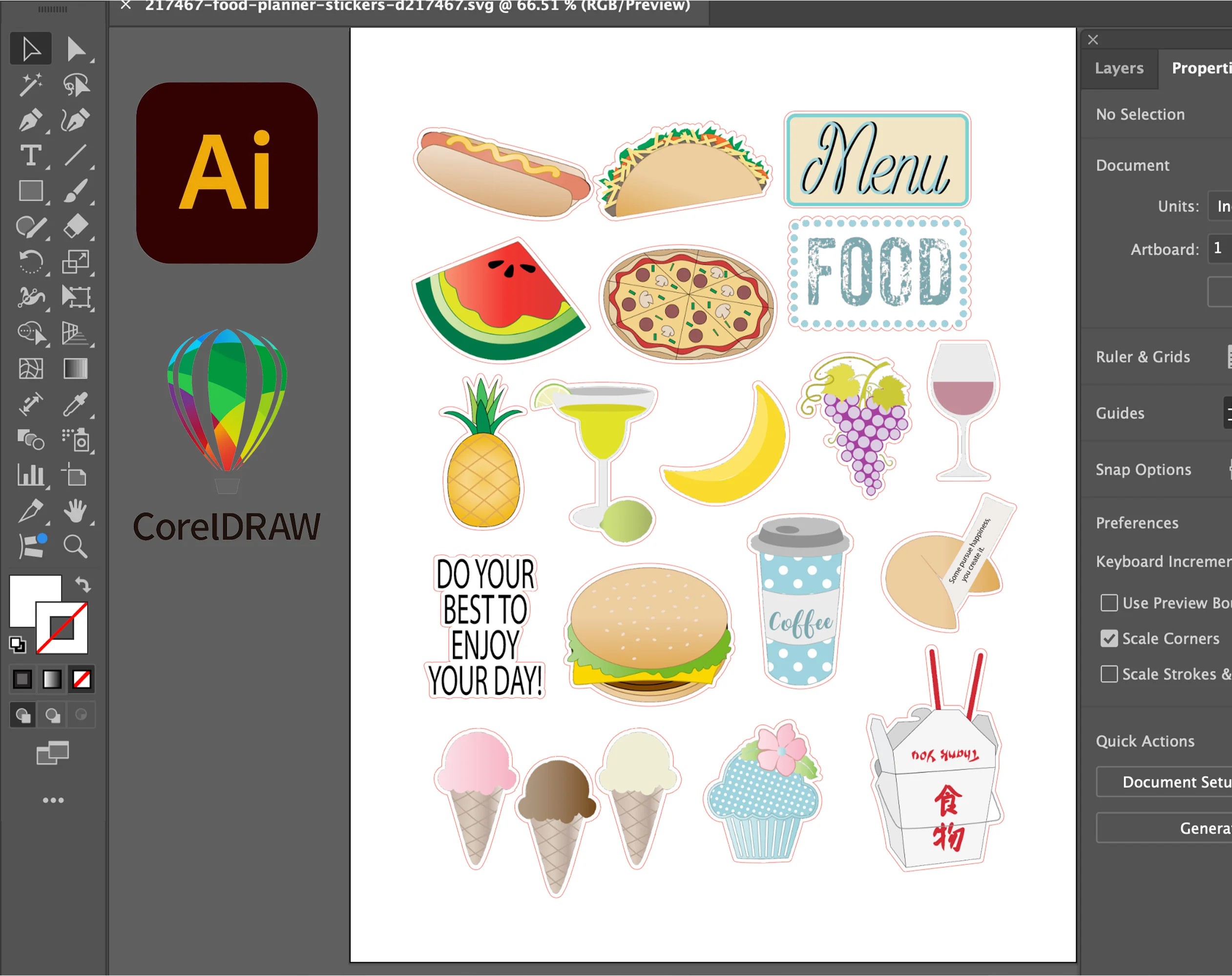 Maintains Layered and Grouped Designs for Precise Cuts