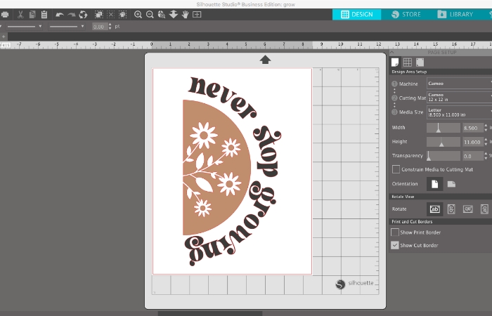 A wide range of built-in design tools